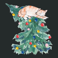 Christmas For People Who Have Cats Women's Triblend Scoop T-shirt | Artistshot