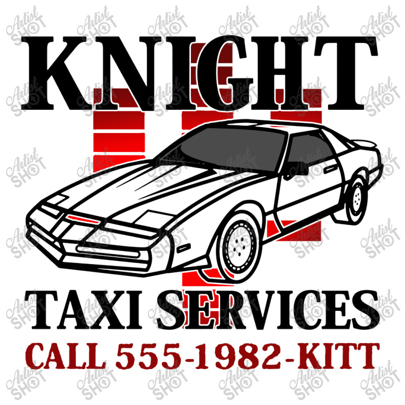 Knight Taxi Services Call 555 1982 Baby Tee by Fresco | Artistshot