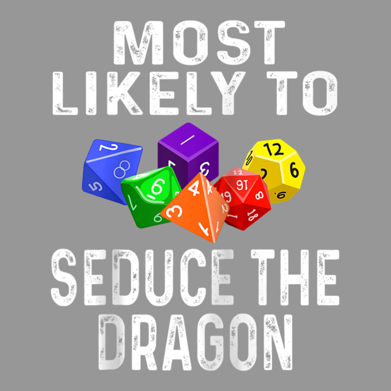 Funny Rpg Player Most Likely To Seduce The Dragon Dice Game Raglan Bas Women's V-Neck T-Shirt by cm-arts | Artistshot