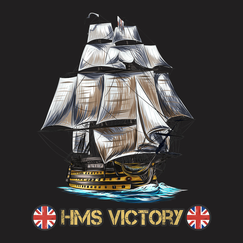 Great Britain Royal Navy Ship Of The Line Hms Victory T-shirt | Artistshot