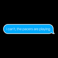 I Can't The Pacers Are Playing V-neck Tee | Artistshot