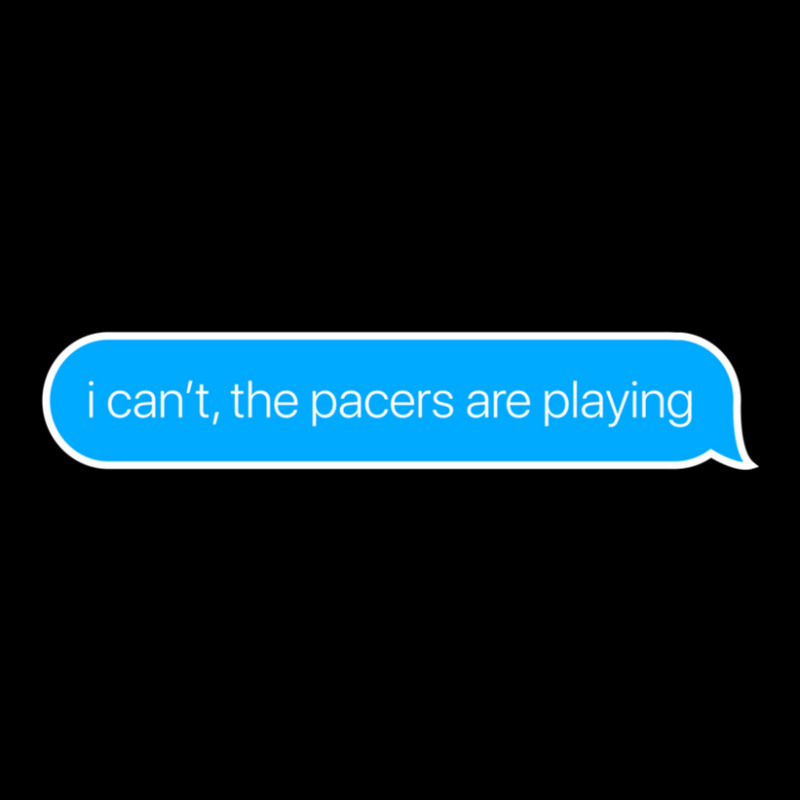 I Can't The Pacers Are Playing V-neck Tee | Artistshot