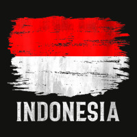 Womens Vintage Indonesia Flag For Indonesian Gift V Neck T Shirt Scorecard Crop Tee | Artistshot