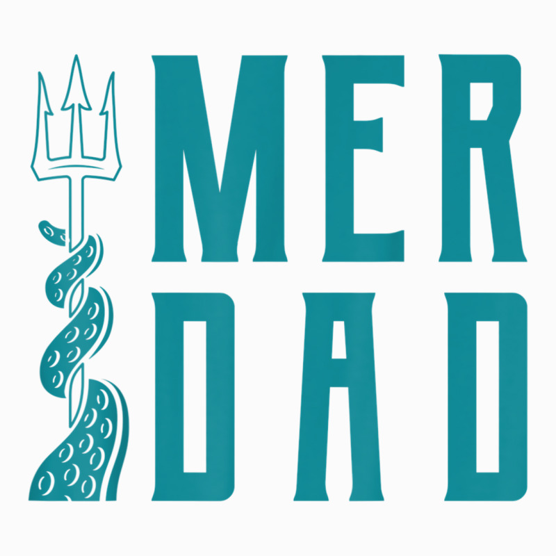 Mens Merdad Shirt Trident Mermaid Dad Tshirt Coffee Mug | Artistshot