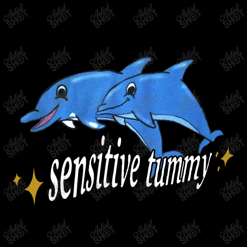 Be Gentle I Have A Sensitive Tummy Fleece Short by BackPao | Artistshot