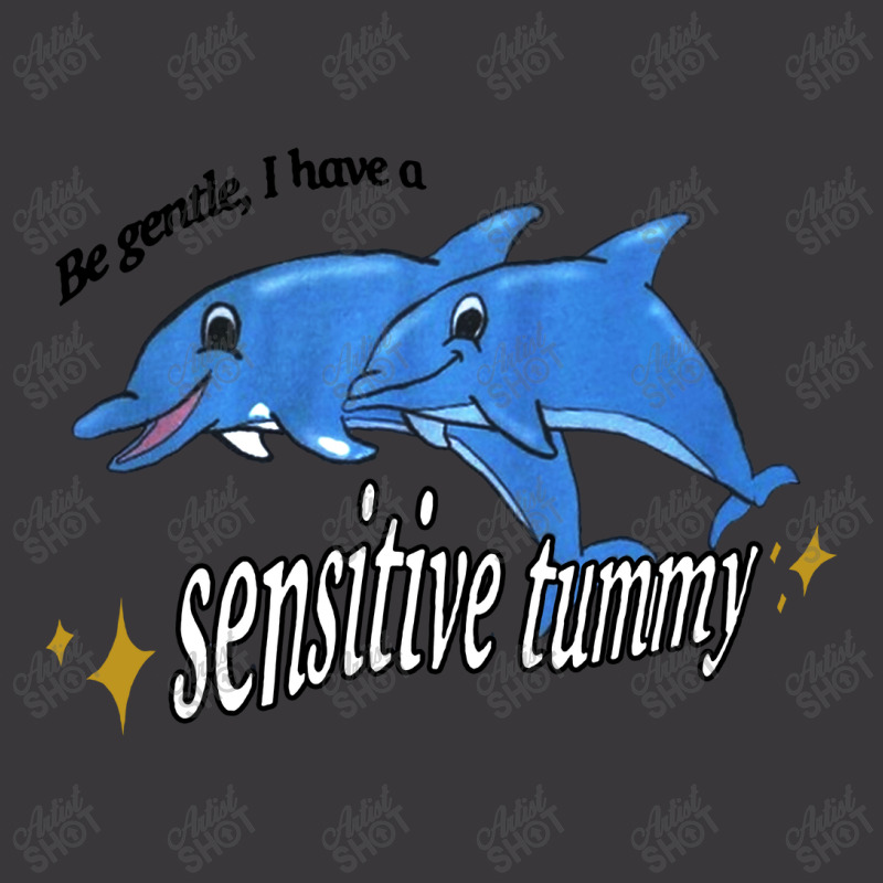 Be Gentle I Have A Sensitive Tummy Ladies Curvy T-Shirt by BackPao | Artistshot