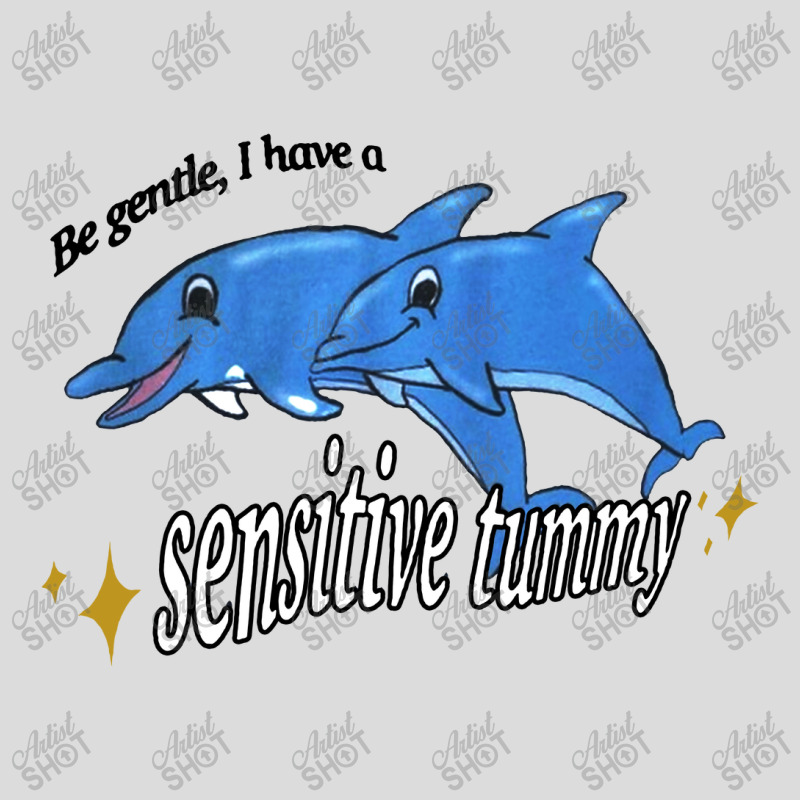 Be Gentle I Have A Sensitive Tummy Men's Polo Shirt by BackPao | Artistshot