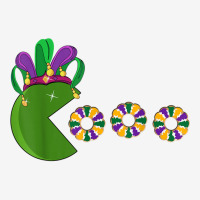 Funny Mardi Gras Hat Eating King Cakes   Mardi Gras T Shirt Adjustable Cap | Artistshot