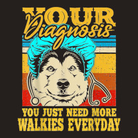 Alaskan Klee Kai Malamute Siberian Husky Dog Walking Humor Tank Top | Artistshot