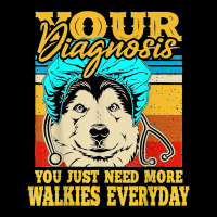 Alaskan Klee Kai Malamute Siberian Husky Dog Walking Humor Fleece Short | Artistshot