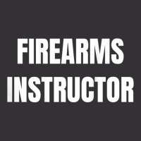 Firearms Instructor Shooting Range Gun Safety Officer Vintage Hoodie | Artistshot