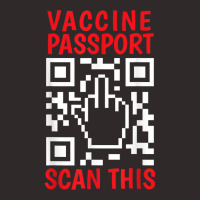 Vaccine Passport Scan This Funny Anti Vaccine Unvaccinated Racerback Tank | Artistshot