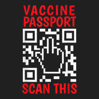 Vaccine Passport Scan This Funny Anti Vaccine Unvaccinated Ladies Polo Shirt | Artistshot