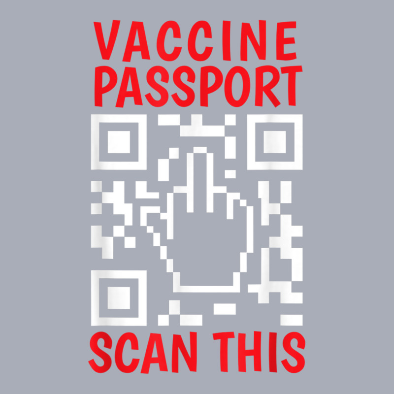 Vaccine Passport Scan This Funny Anti Vaccine Unvaccinated Tank Dress by MelanieKathleen | Artistshot