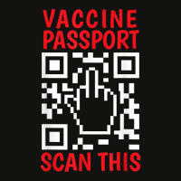 Vaccine Passport Scan This Funny Anti Vaccine Unvaccinated Scorecard Crop Tee | Artistshot