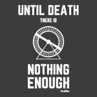 Until Death There Is Nothing Enough' (buddha) Hamster Wheel Men's Polo Shirt | Artistshot