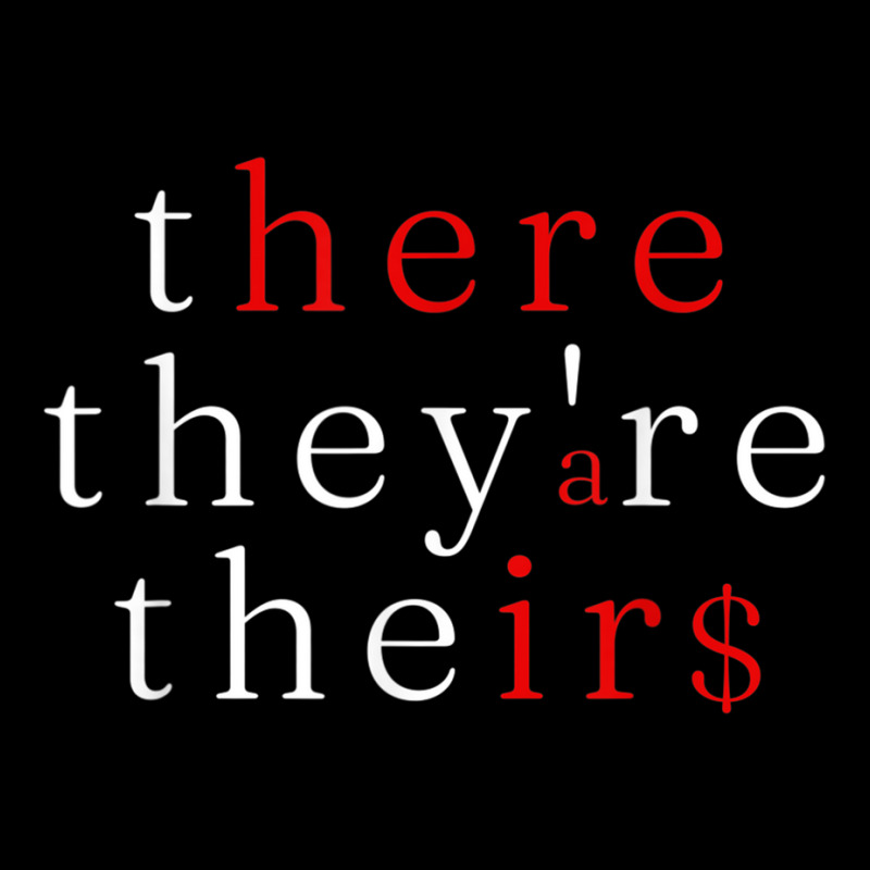 There They're Their $   Funny Grammar Language Arts T Shirt Baby Beanies by cm-arts | Artistshot