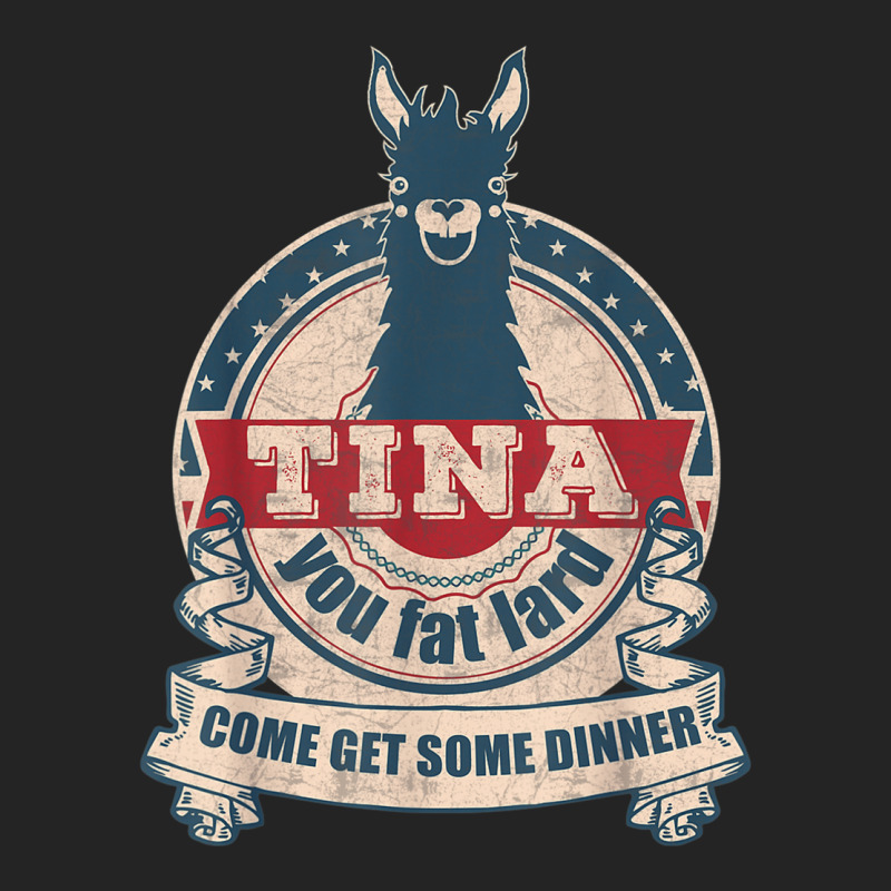 Tina You Fat Lard Come Get Some Dinner Vintage Funny 3/4 Sleeve Shirt | Artistshot