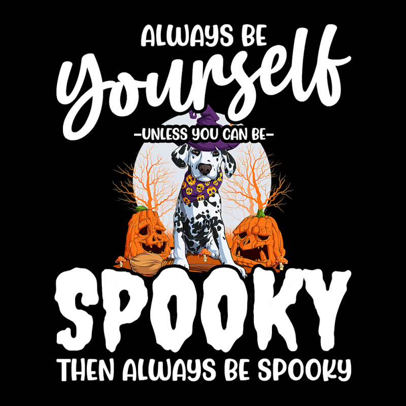 Dalmatian Funny Dog Be Yourself Unless You Can Be Spooky 106 Dalmatian Fleece Short by cm-arts | Artistshot