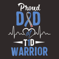 T1d Proud Dad Diabetes Awareness Type 1 Insulin Pancreas Racerback Tank | Artistshot