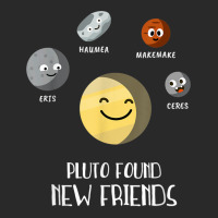 Pluto Found New Friends Dwarf Planets Astronomy Kids Printed Hat | Artistshot