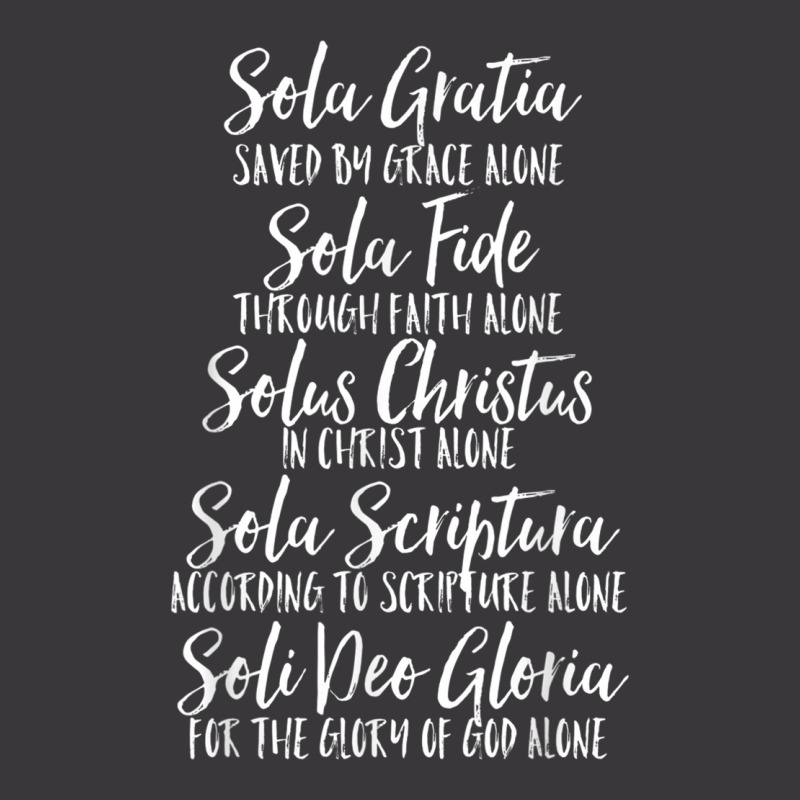 Five Solas Latin And English Cute Script Text Ladies Curvy T-Shirt by DarionMurray | Artistshot