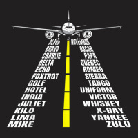 Phonetic Alphabet Aircraft Pilot Plane Aviator Airplane T-shirt | Artistshot