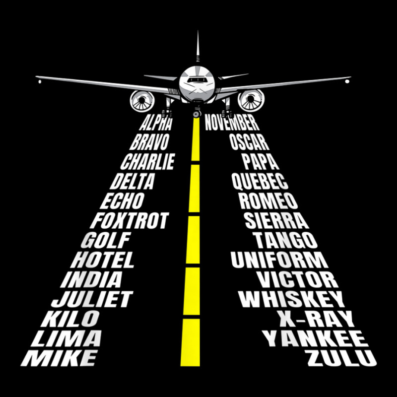 Phonetic Alphabet Aircraft Pilot Plane Aviator Airplane V-neck Tee | Artistshot