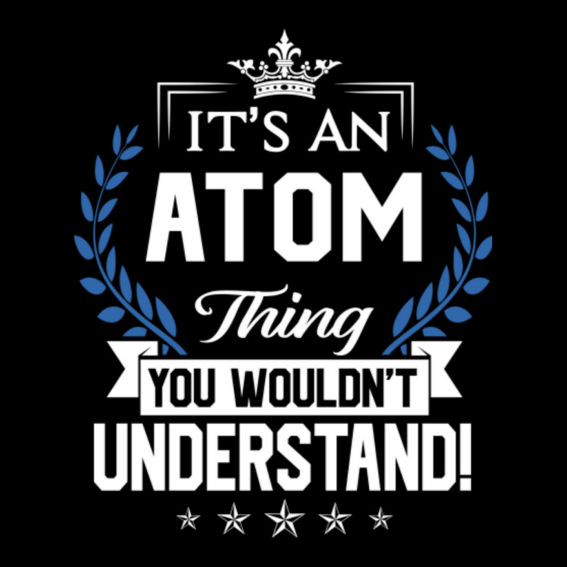 Atom Name T Shirt Atom Things Name You Wouldnt Und Cropped Hoodie by cm-arts | Artistshot