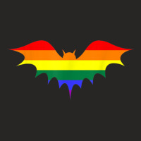 Mens Gay Pride Vampire Sex Slang Halloween Bat Lgbtq Flag Humor Ladies Fitted T-shirt | Artistshot