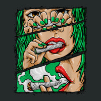 Roll It Lick It Smoke It Marijuana Pot Weed Women's Triblend Scoop T-shirt | Artistshot