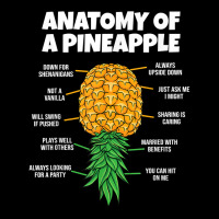 Anatomy Of A Pineapple Swinger Funny Upside Down Pineapple T Shirt Pocket T-shirt | Artistshot