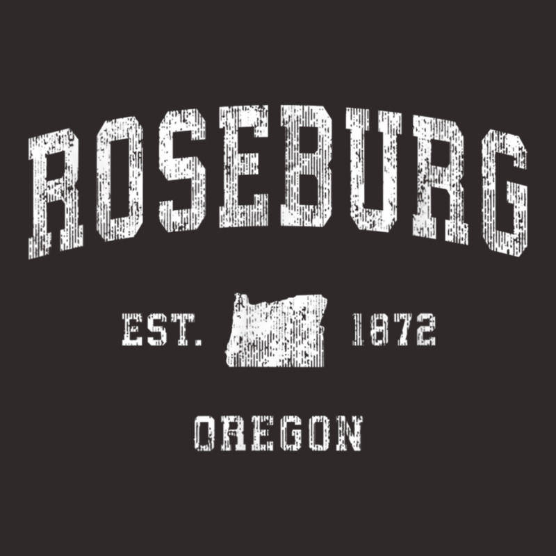 Roseburg Oregon Or Vintage Athletic Sports Design Racerback Tank by JohannaMay | Artistshot