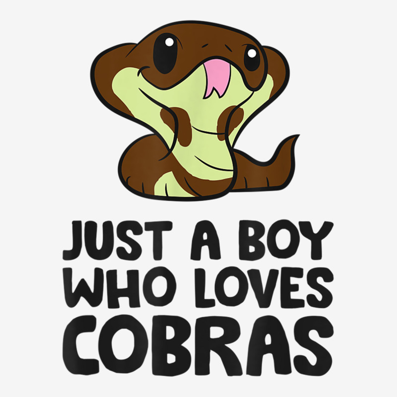 King Cobra Snake Just A Boy Who Loves Cobras T Shirt Adjustable Cap | Artistshot