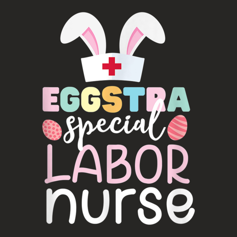 Eggstra Special Urology Nurse Easter Day Egg Bunny Ears T Shirt Ladies Fitted T-Shirt by cm-arts | Artistshot