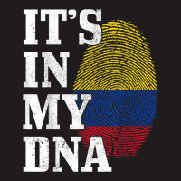 Colombia Its In My Dna Fingerprint Colombian Flag Pride Waist Apron | Artistshot