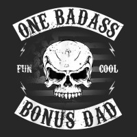 Mens One Badass Bonus Step Dad Funny Gift Birthday Stepdad T Shirt Women's Pajamas Set | Artistshot