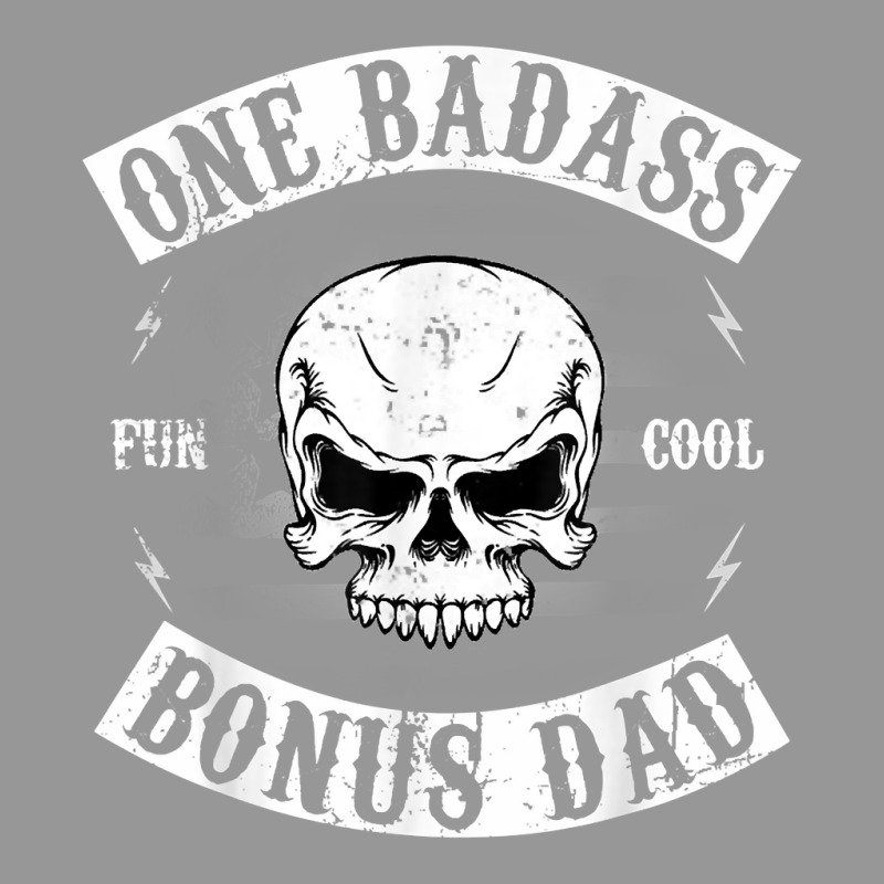 Mens One Badass Bonus Step Dad Funny Gift Birthday Stepdad T Shirt Women's V-Neck T-Shirt by cm-arts | Artistshot