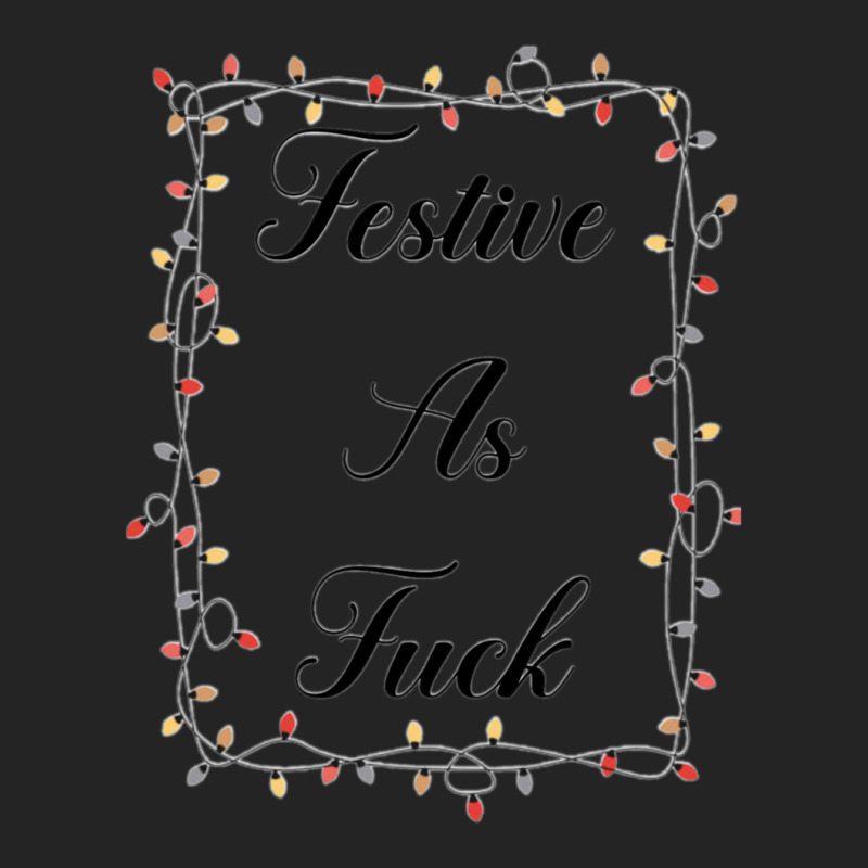 Festive As Fuck 3/4 Sleeve Shirt by cm-arts | Artistshot