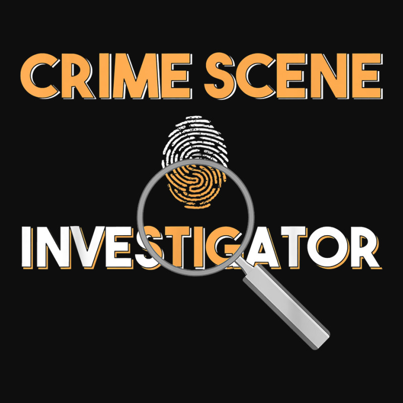 Criminologist Detective Private Eye Crime Scene Investigator T Shirt Crop Top by cm-arts | Artistshot