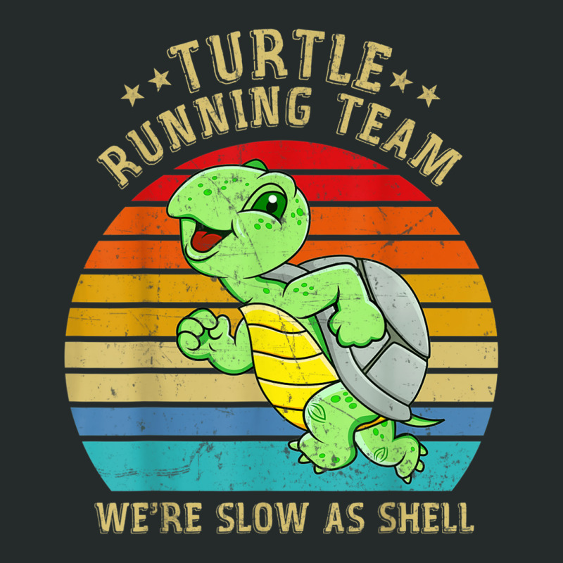 Running 365 Turtle Running Team Were Slow As Shell Funny Women's Triblend Scoop T-shirt by SelwynOman | Artistshot