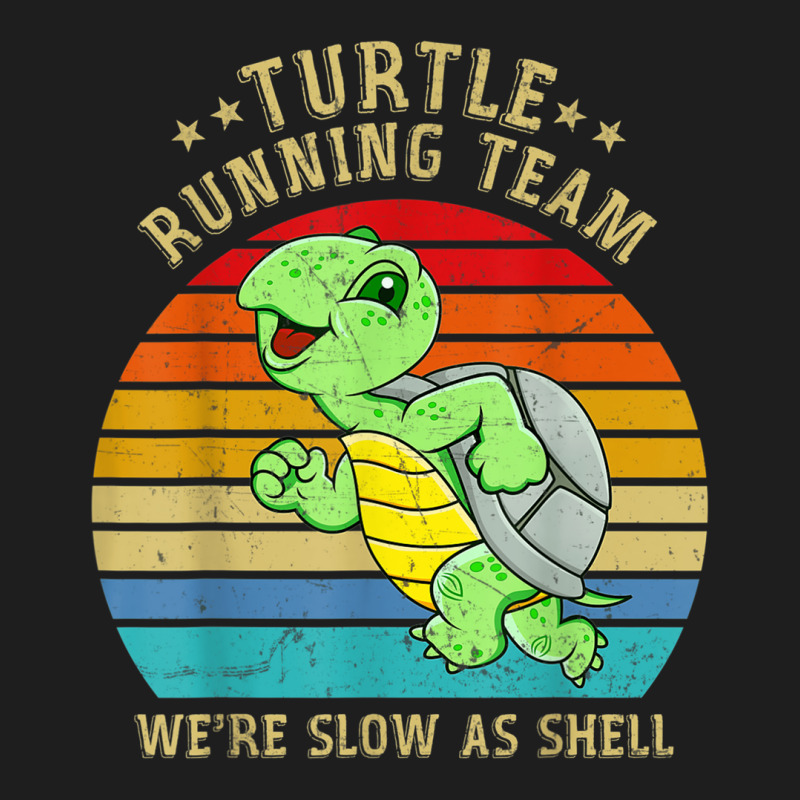 Running 365 Turtle Running Team Were Slow As Shell Funny Classic T-shirt by SelwynOman | Artistshot