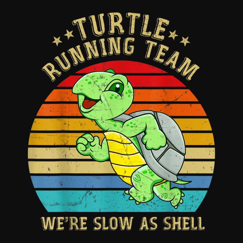 Running 365 Turtle Running Team Were Slow As Shell Funny Crop Top by SelwynOman | Artistshot