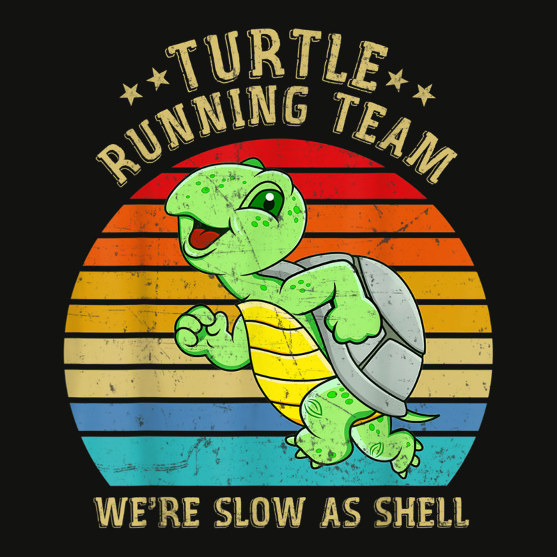 Running 365 Turtle Running Team Were Slow As Shell Funny Scorecard Crop Tee by SelwynOman | Artistshot