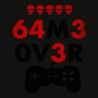 Game Over Leet Code Style  64m3 0v3r  Red And Black Scorecard Crop Tee | Artistshot