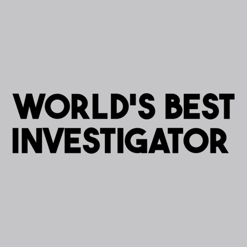 World's Best Investigator Long Sleeve T Shirt Baby Bodysuit by cm-arts | Artistshot