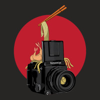 Film Camera Ramen Ladies Fitted T-shirt | Artistshot