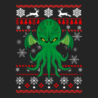 Cthulhu Ugly Xmas Gift 3/4 Sleeve Shirt | Artistshot