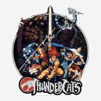 Thundercats Group Shot Vintage Circle T Shirt Adjustable Cap | Artistshot