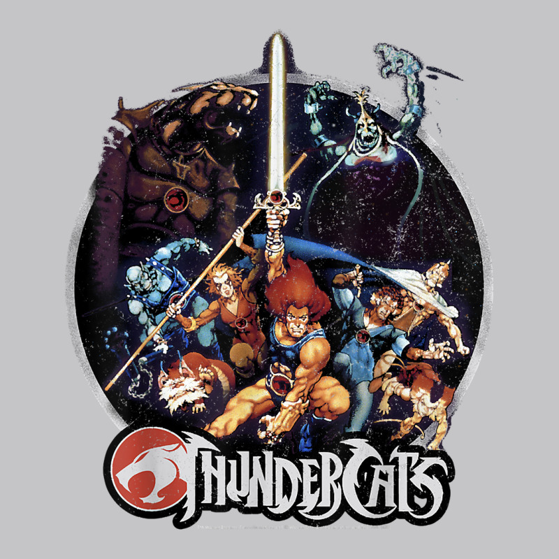 Thundercats Group Shot Vintage Circle T Shirt Baby Bodysuit by cm-arts | Artistshot